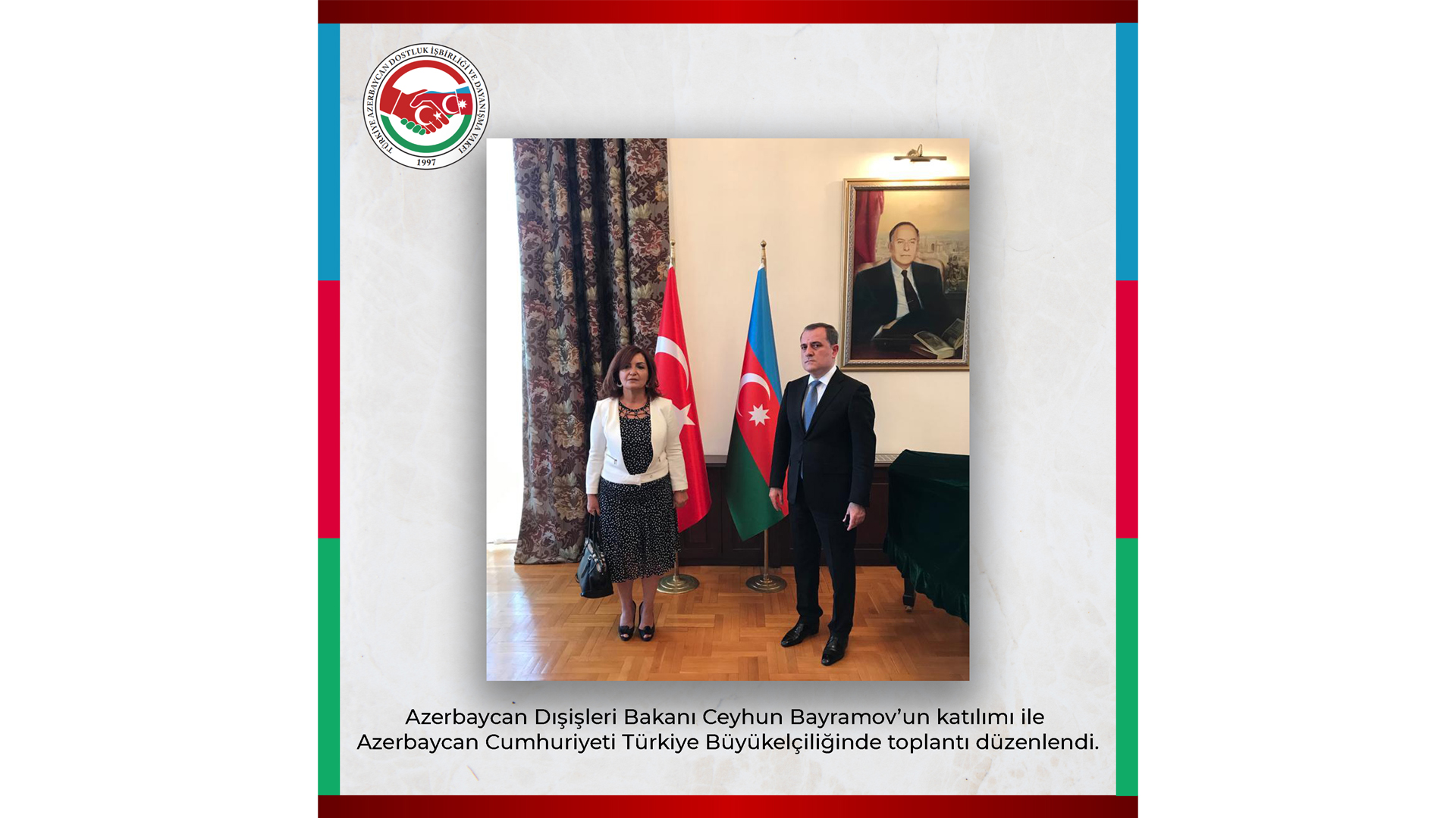 Azerbaycan Dışişleri Bakanı Ceyhun Bayramov'un İlk Resmi Ziyareti Ankara'ya