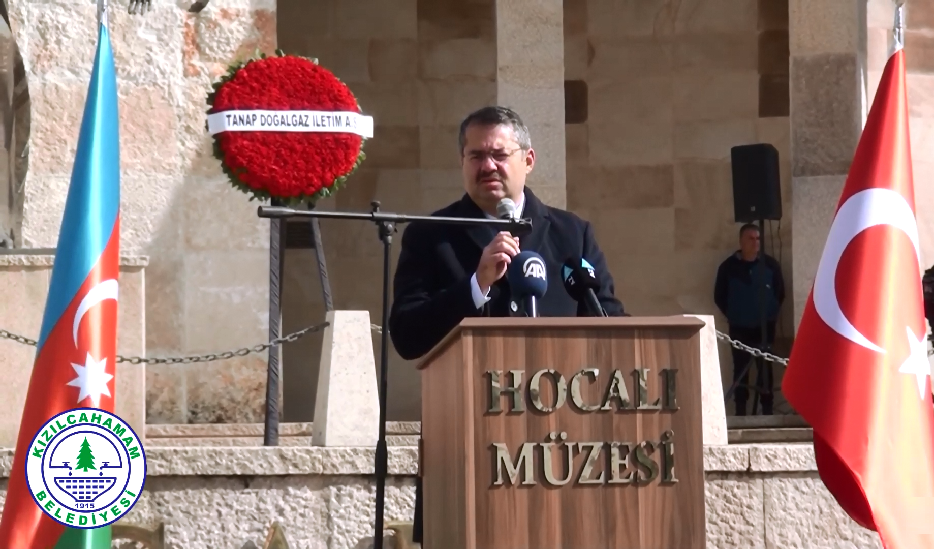 Kızılcahamam'da ilçe belediyesi ve Azerbaycan Büyükelçiliği tarafından yapılan Hocalı Özel Anıt Müzesi'nde Hocalı katliamının kurbanları anıldı.