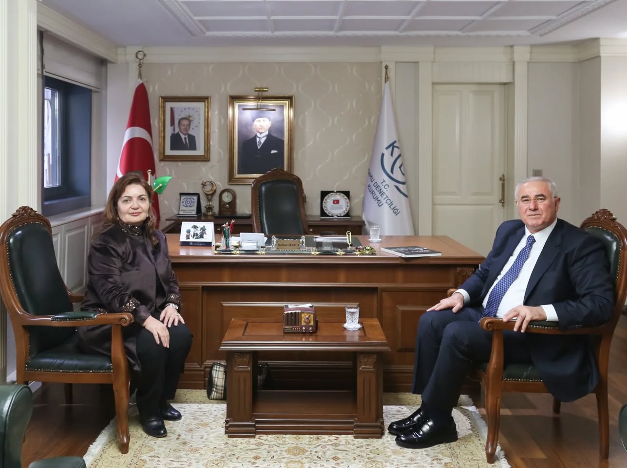 Türkiye Cumhuriyeti Kamu Başdenetçisi Mehmet Akarca'ya Hayırlı Olsun Ziyareti